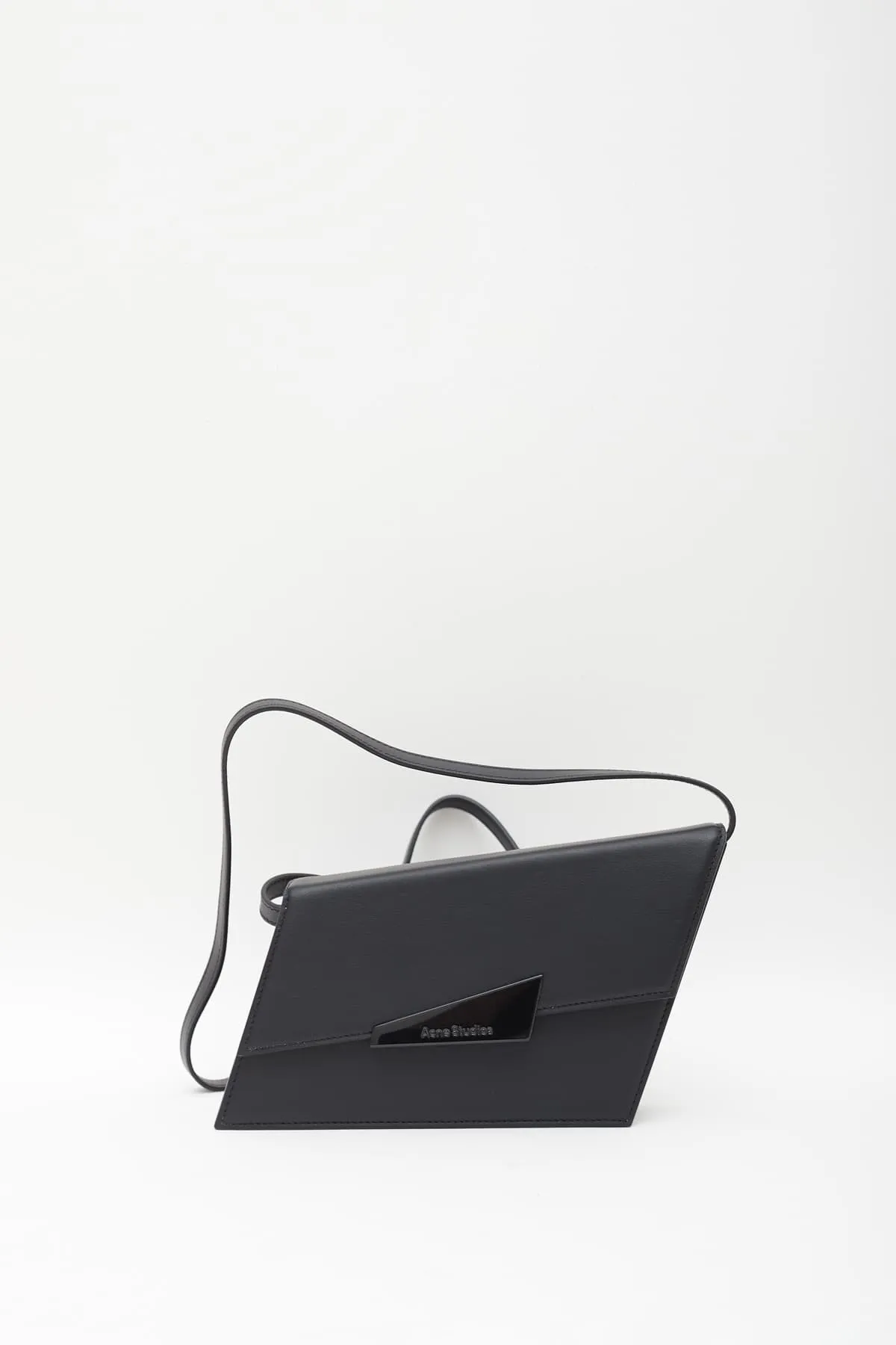ACNE STUDIOS BLACK MICRO DISTORTION BAG