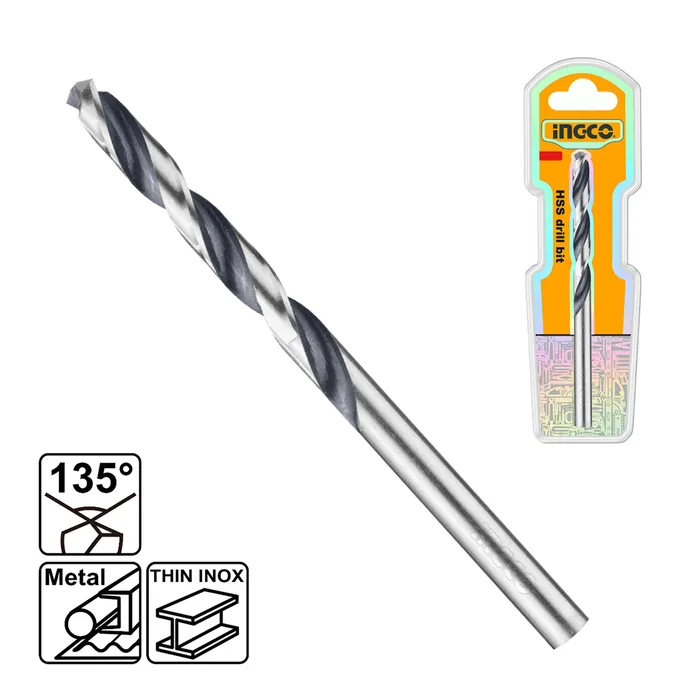 Broca Para Metal Hss 5MM Ingco