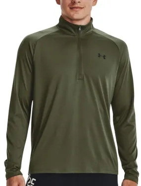 Camiseta de manga larga Under Armour UA Tech 2.0 1/2 Zip-GRN