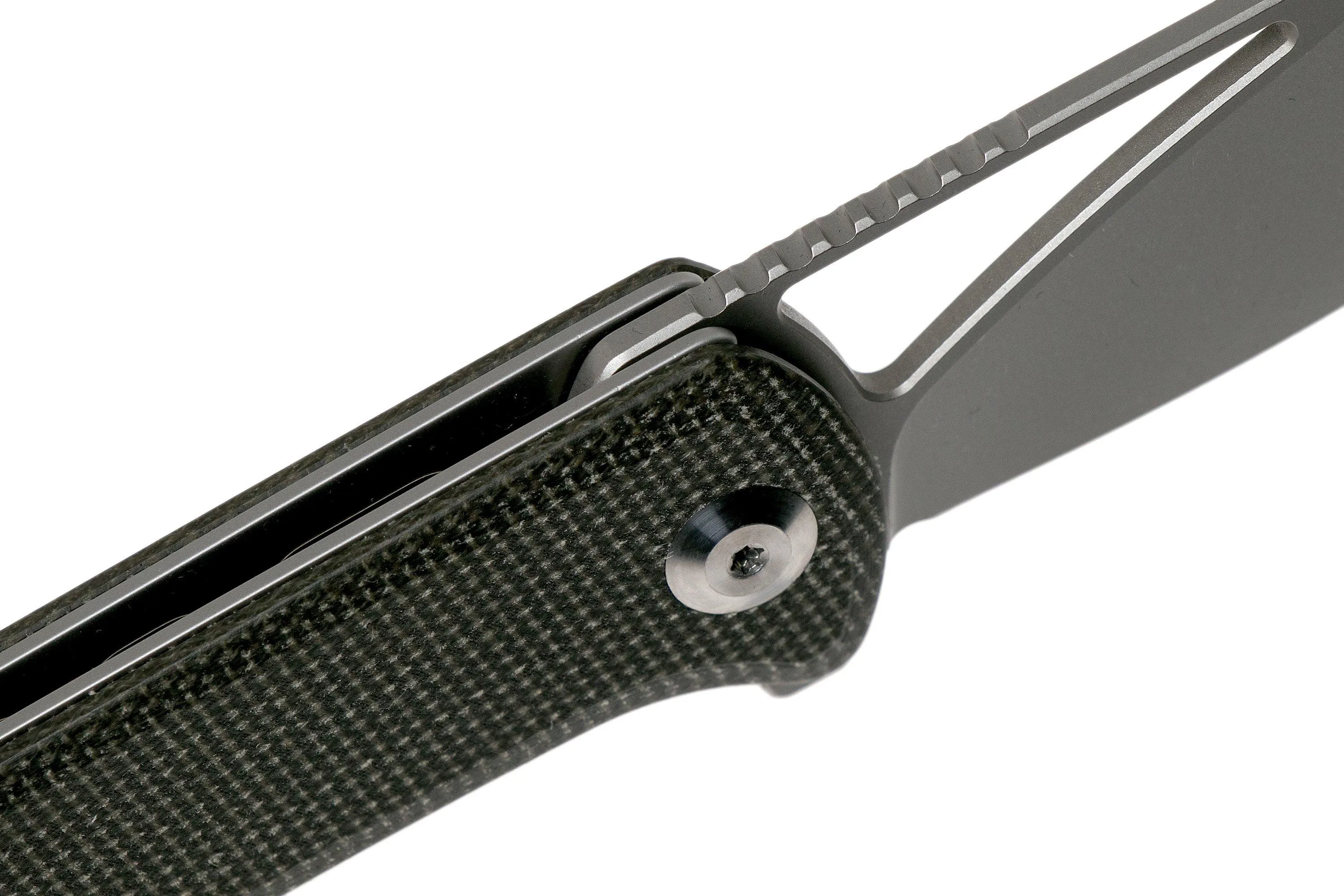 Civivi Riffle C2024C Dark Green Micarta navaja