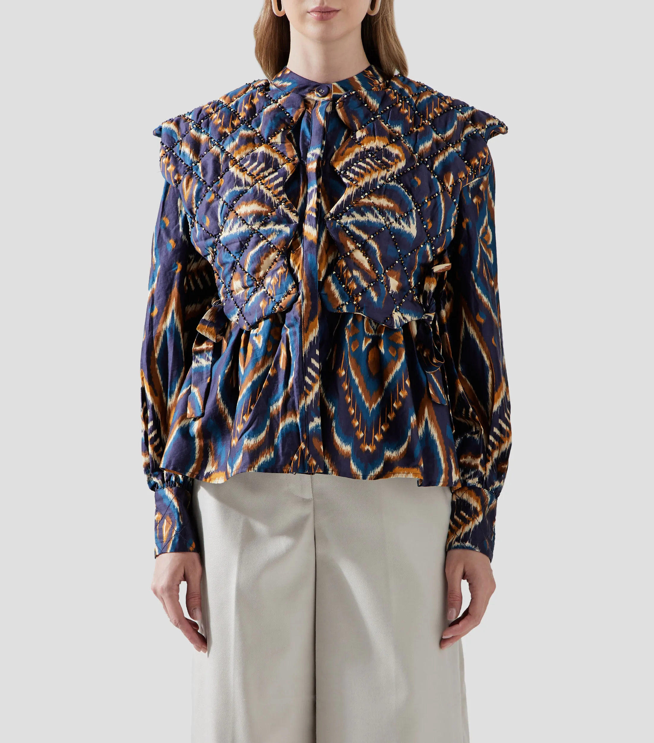 FARM RIO Blusa Estampada Mujer