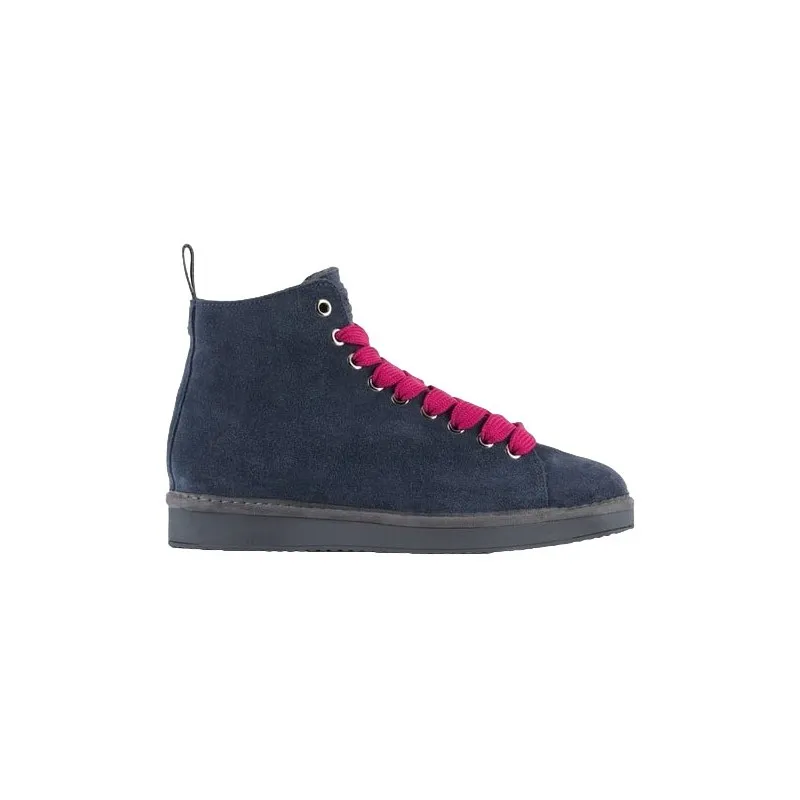 PANCHIC P01 ANKLE BOOT SUEDE DARK BLUE