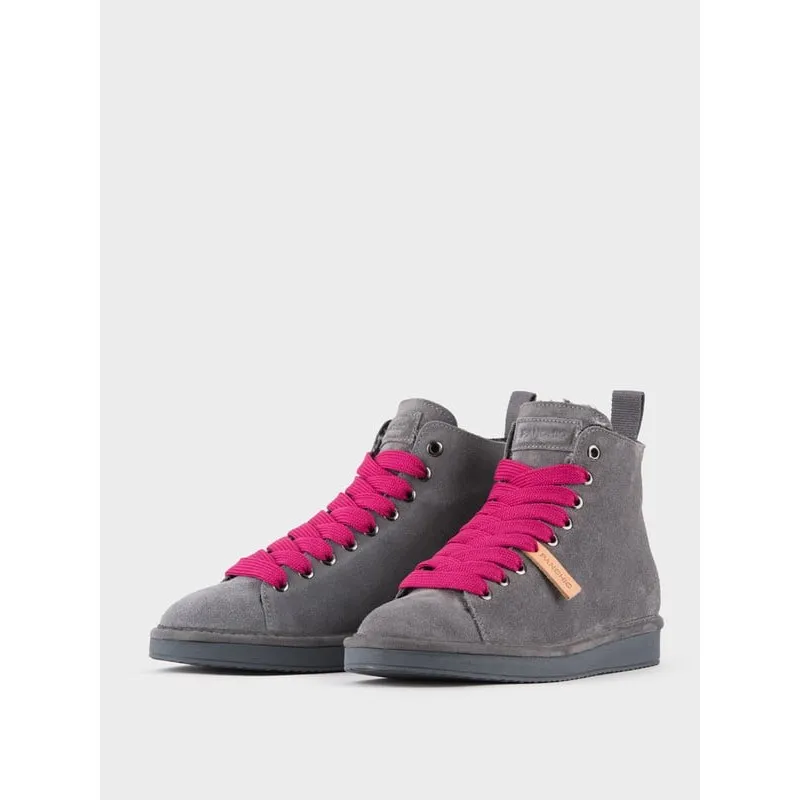 PANCHIC P01 ANKLE BOOT SUEDE GREY