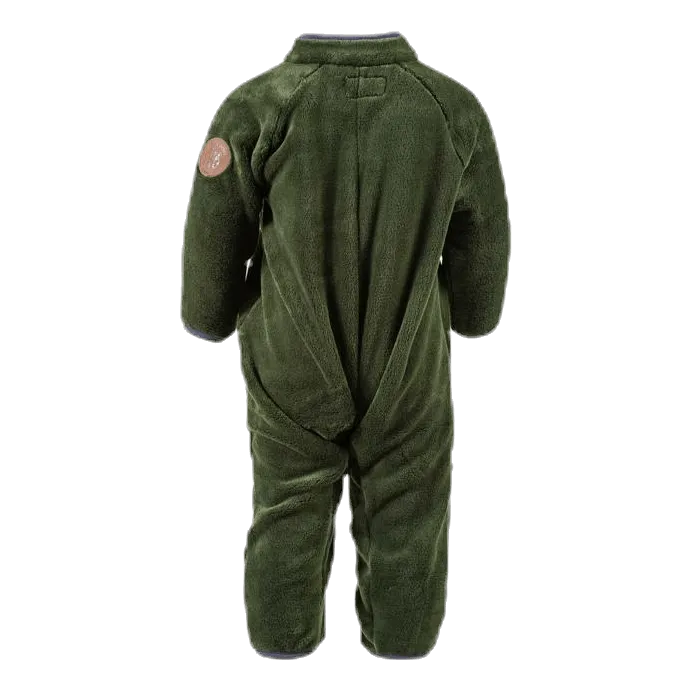Racoon Hother Teddy Suit Green