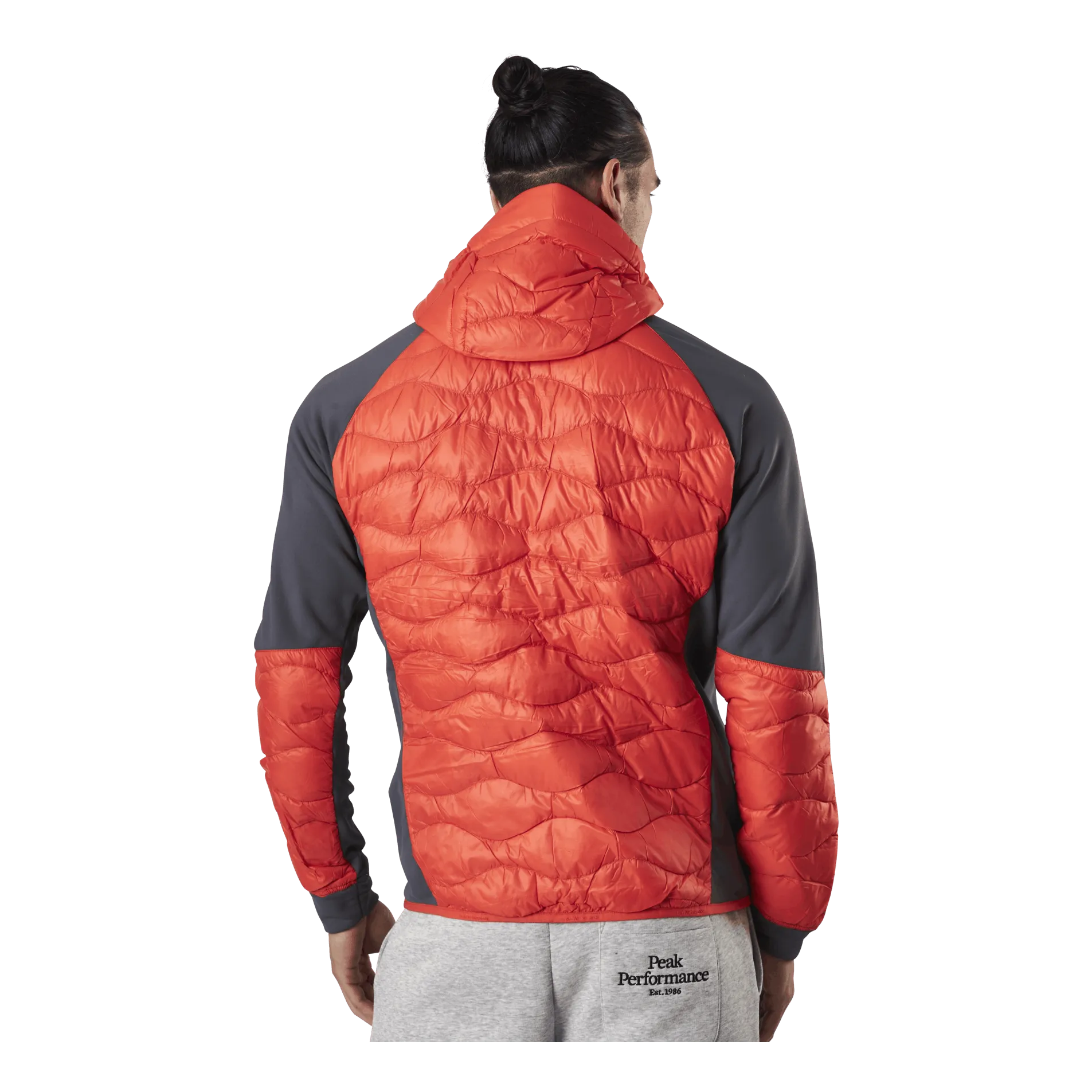 Rendimiento máximo Helium Hybrid Hood Jacket Red