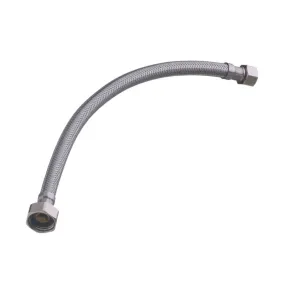 Tubo de Abasto 12" para Lavabo 1/2" Conexión Angular | FVSKU: 24489