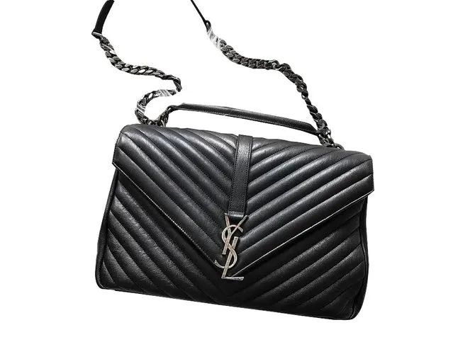 Yves Saint Laurent Universidad clasica Negro 