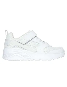 Zapatillas skechers uno lite donex blanco de niño.