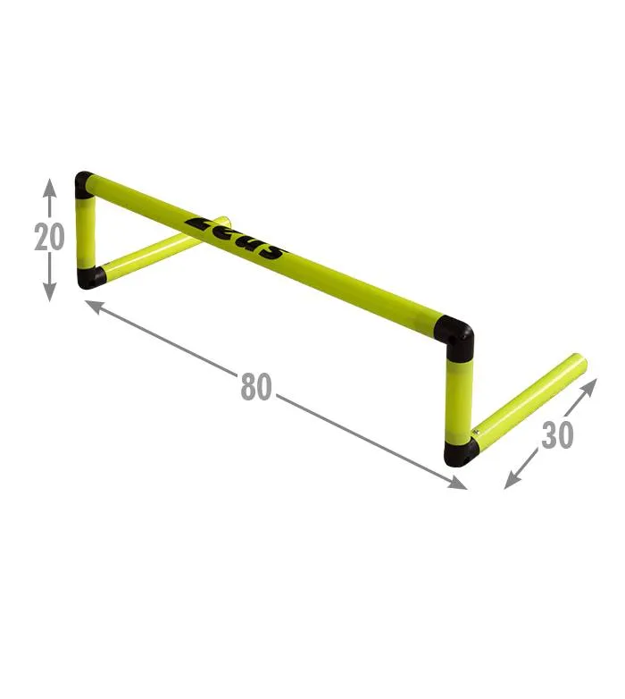 Zeus Valla de entrenamiento altura 20 cm Pack de 6